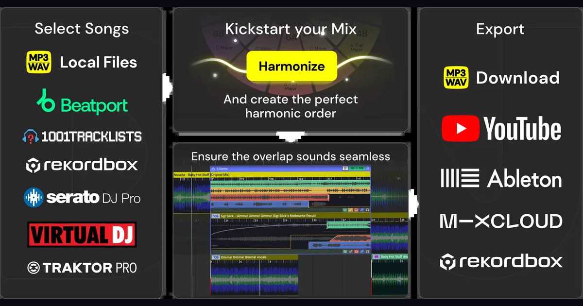DJ.Studio: crea mix radiofonici professionali in metà del tempo